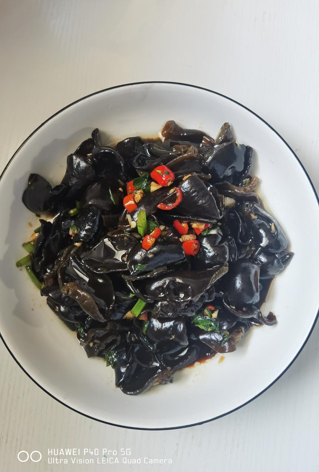 五分钟之凉拌木耳