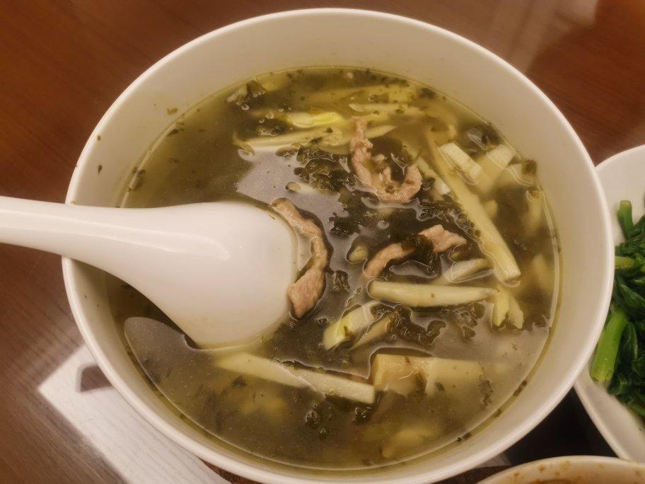 雪菜冬笋炒肉丝