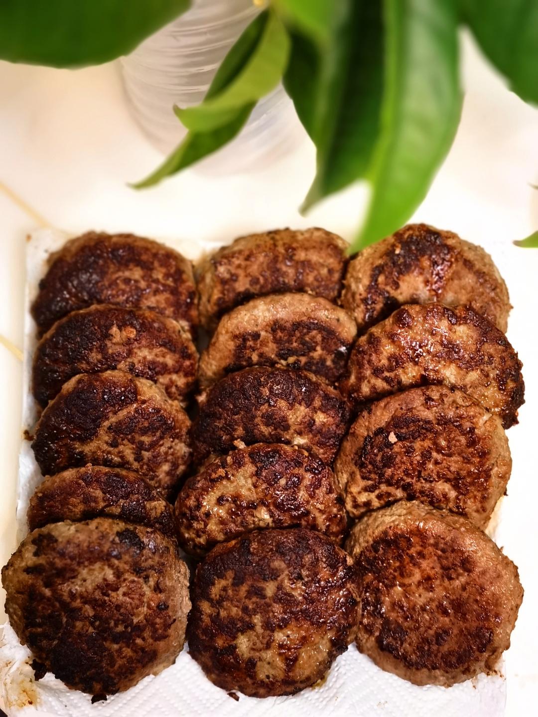 超详细汉堡牛肉饼｜附自制汉堡搭配#Healthymeals#减脂必撸16