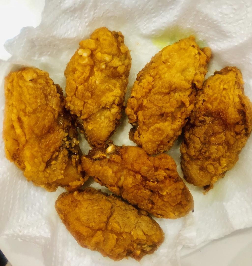 蒜香炸鸡翅