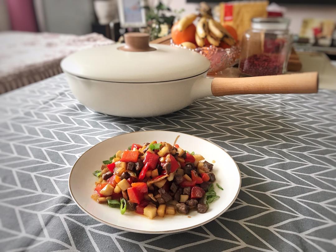 我的轻奢煮艺——杏鲍菇牛肉粒
