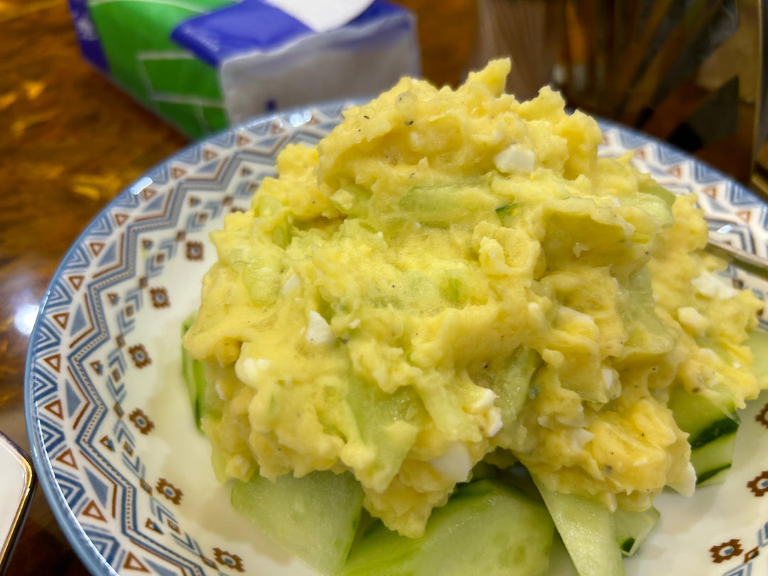 低脂日式土豆泥沙拉🥗