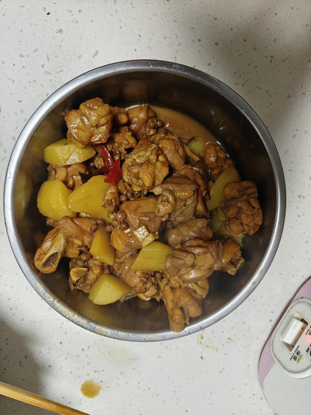 红烧鸡块 焖烧
