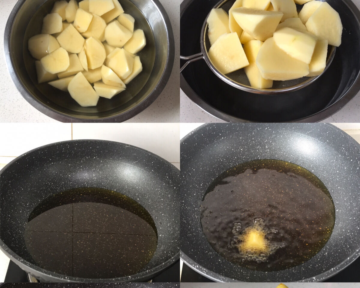 可乐土豆的做法 步骤2