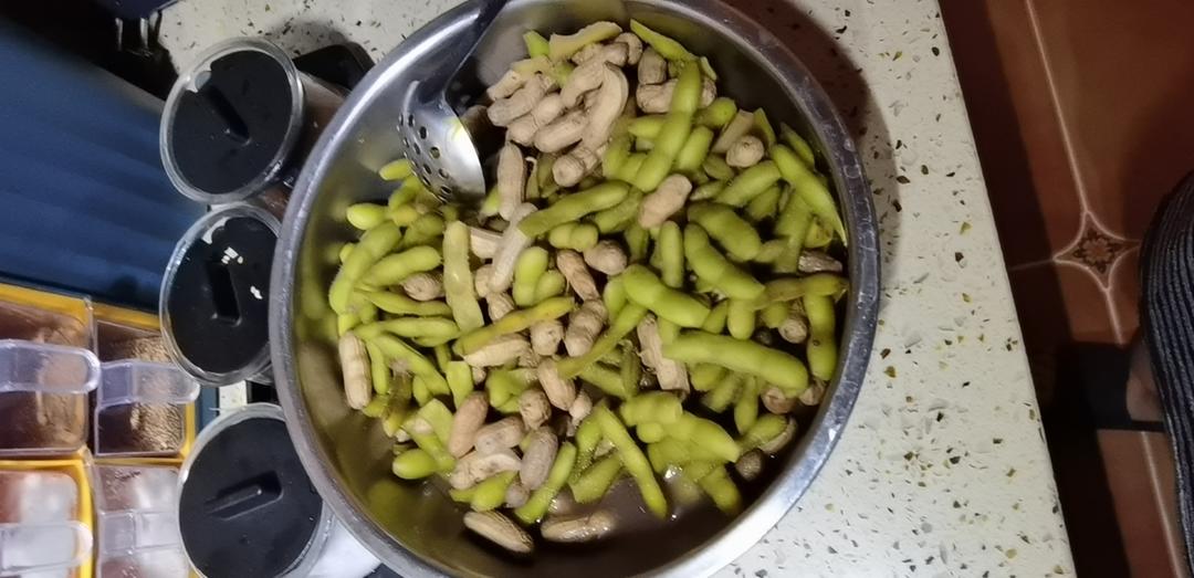 夏日必备煮五香毛豆花生🥜