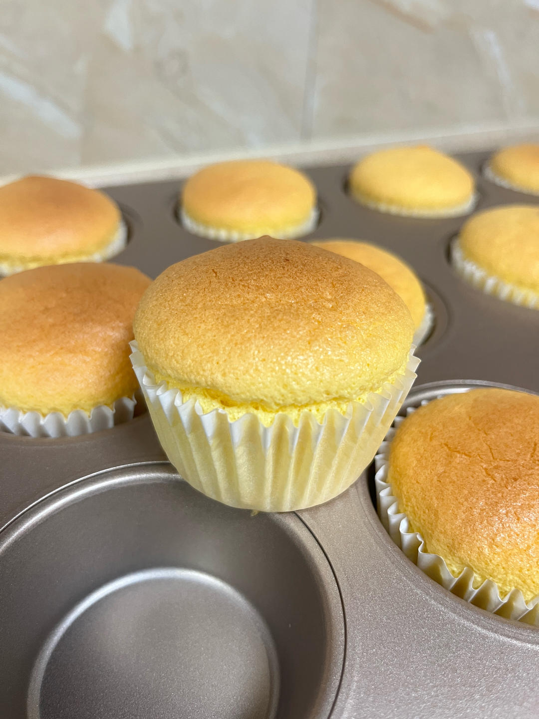 炼乳纸杯蛋糕