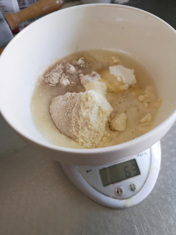 纯奶手撕吐司的做法 步骤1