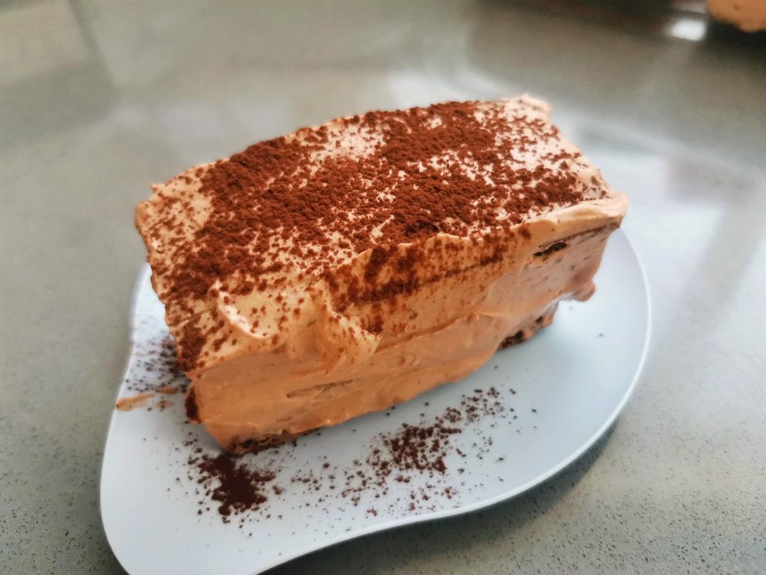 可可蛋糕卷🍰巧克力香缇奶油夹心