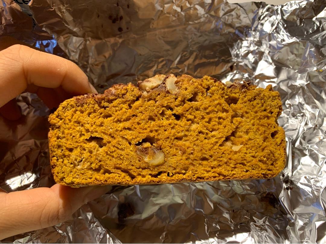100%全麦南瓜核桃快手面包丨健康·烘焙