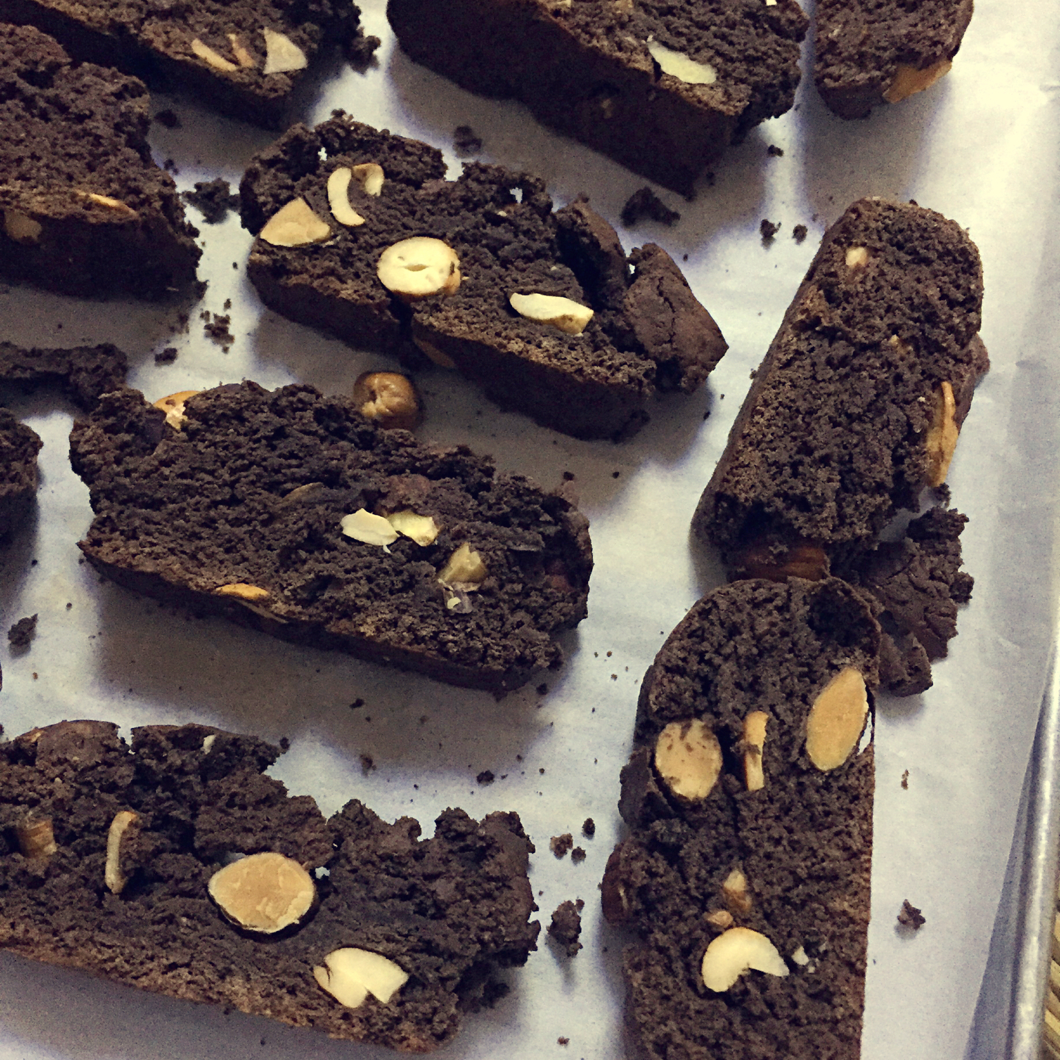 巧克力坚果意式脆饼