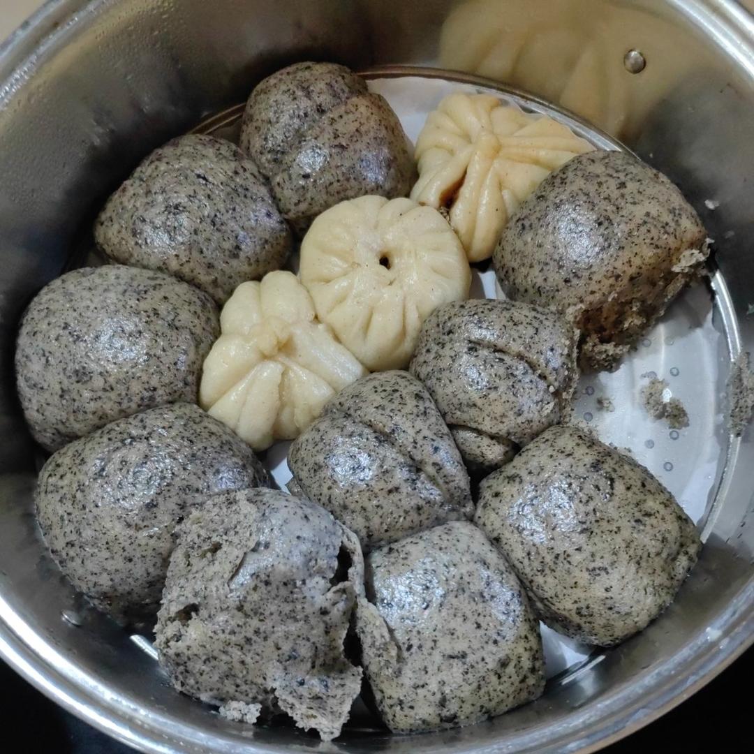 越嚼越香的黑芝麻馒头            营养丰富 一看就会！