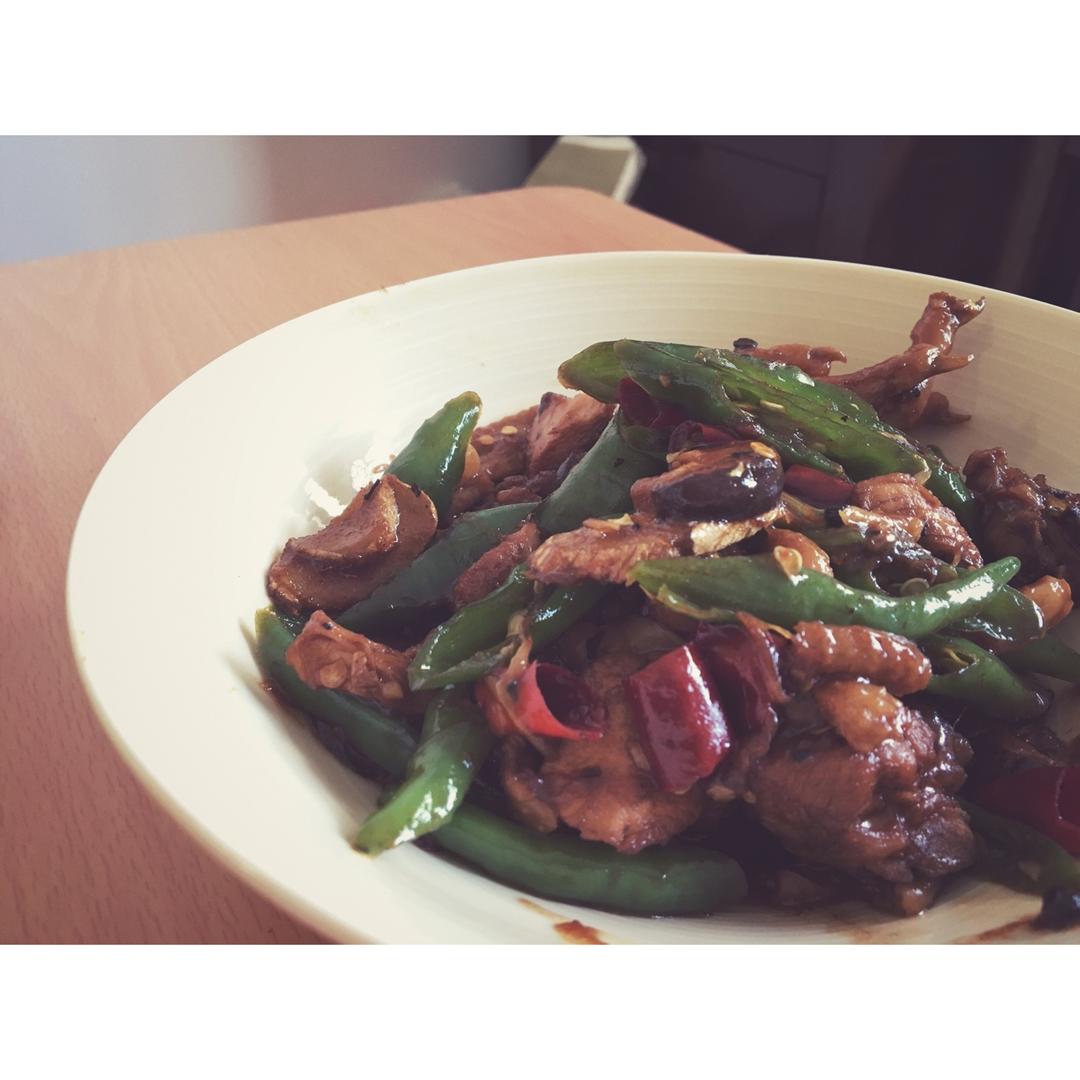 辣椒炒鸡（临沂家常）