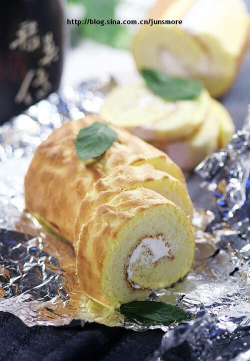 【虎皮蛋糕卷】--君之博客的做法