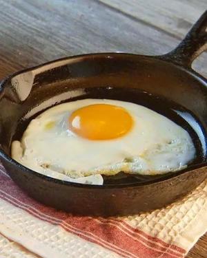 煎蛋拌白金荞米饭的做法 步骤5