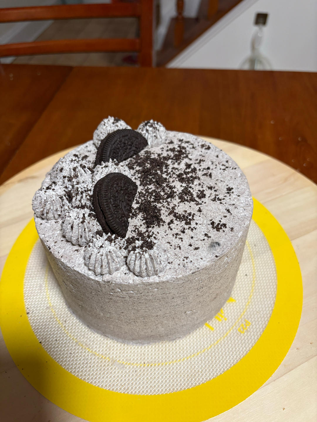 6寸奥利奥咸奶油蛋糕