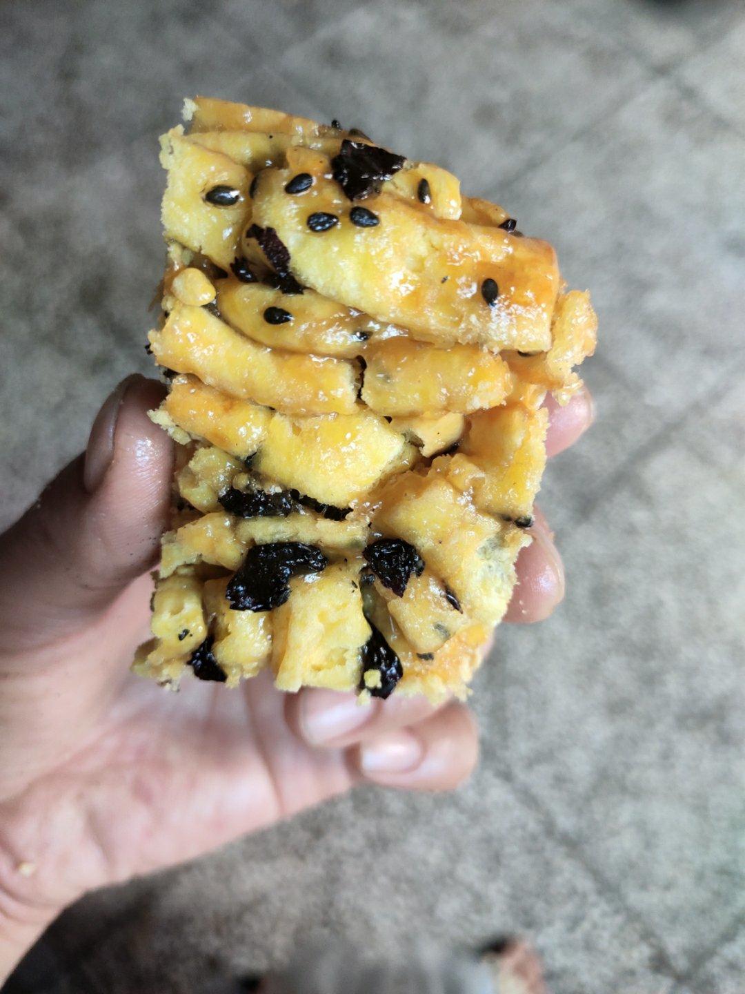 松软的鸡蛋沙琪玛