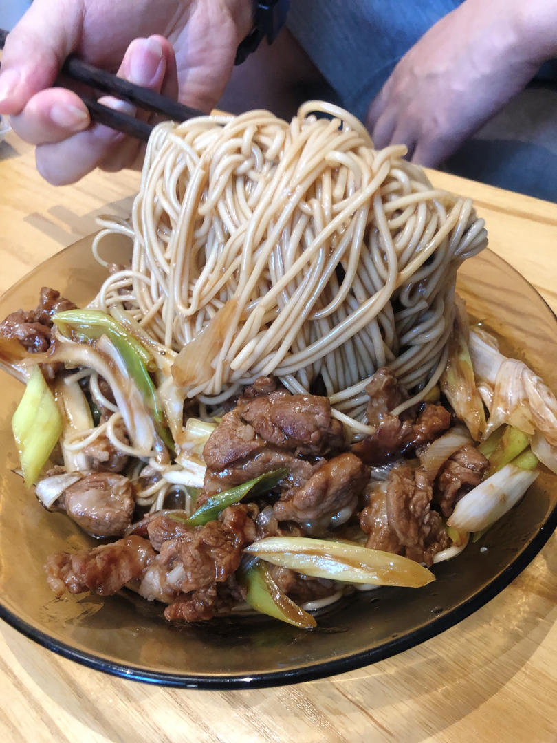 羊肉汆面