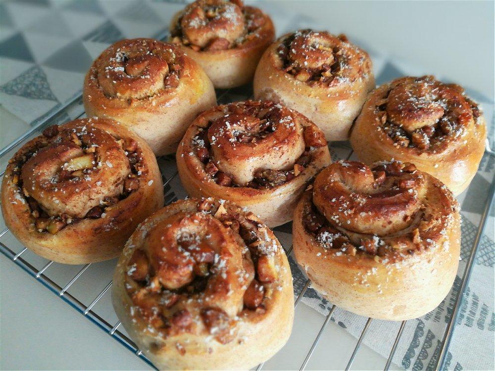 飘手工坊做的苹果肉桂卷