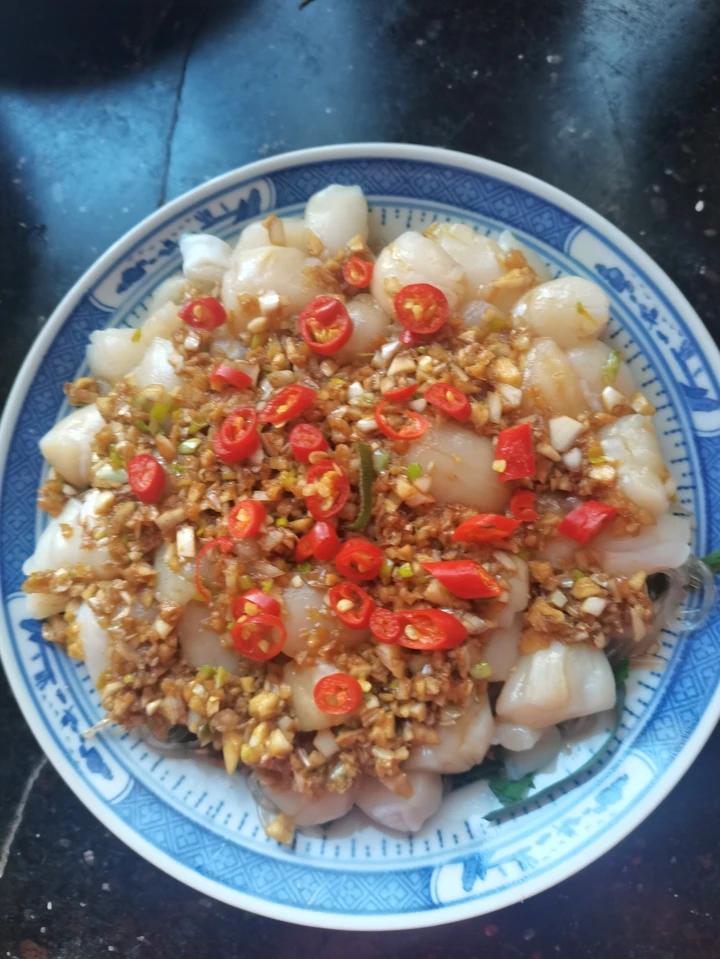 零失败的蒜蓉粉丝蒸扇贝