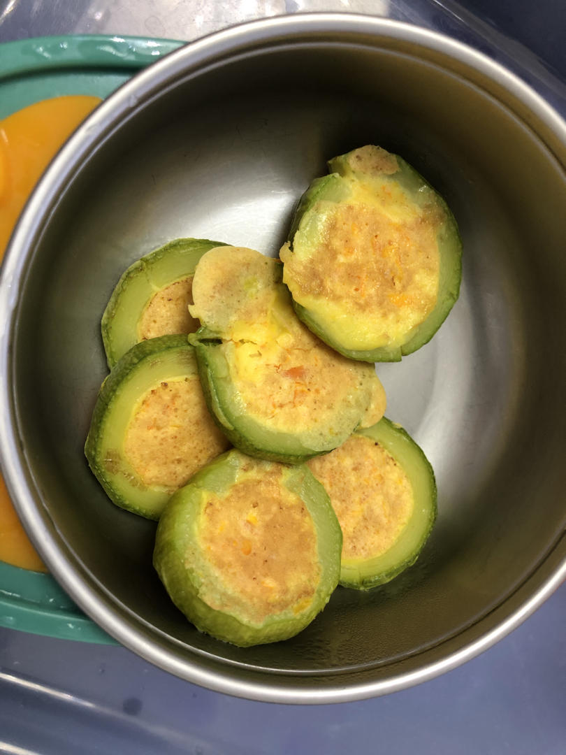 辅食西葫芦蛋饼9+