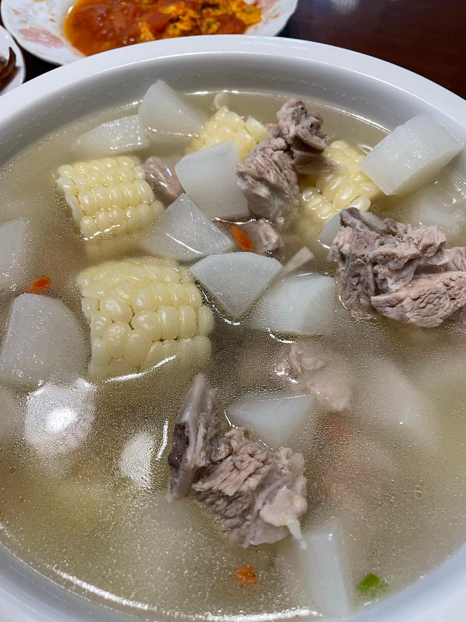 冬季养生汤❗️汤鲜味美～萝卜排骨汤