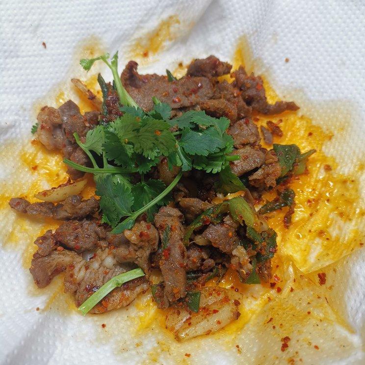 超越羊肉串的孜然爆炒羊肉