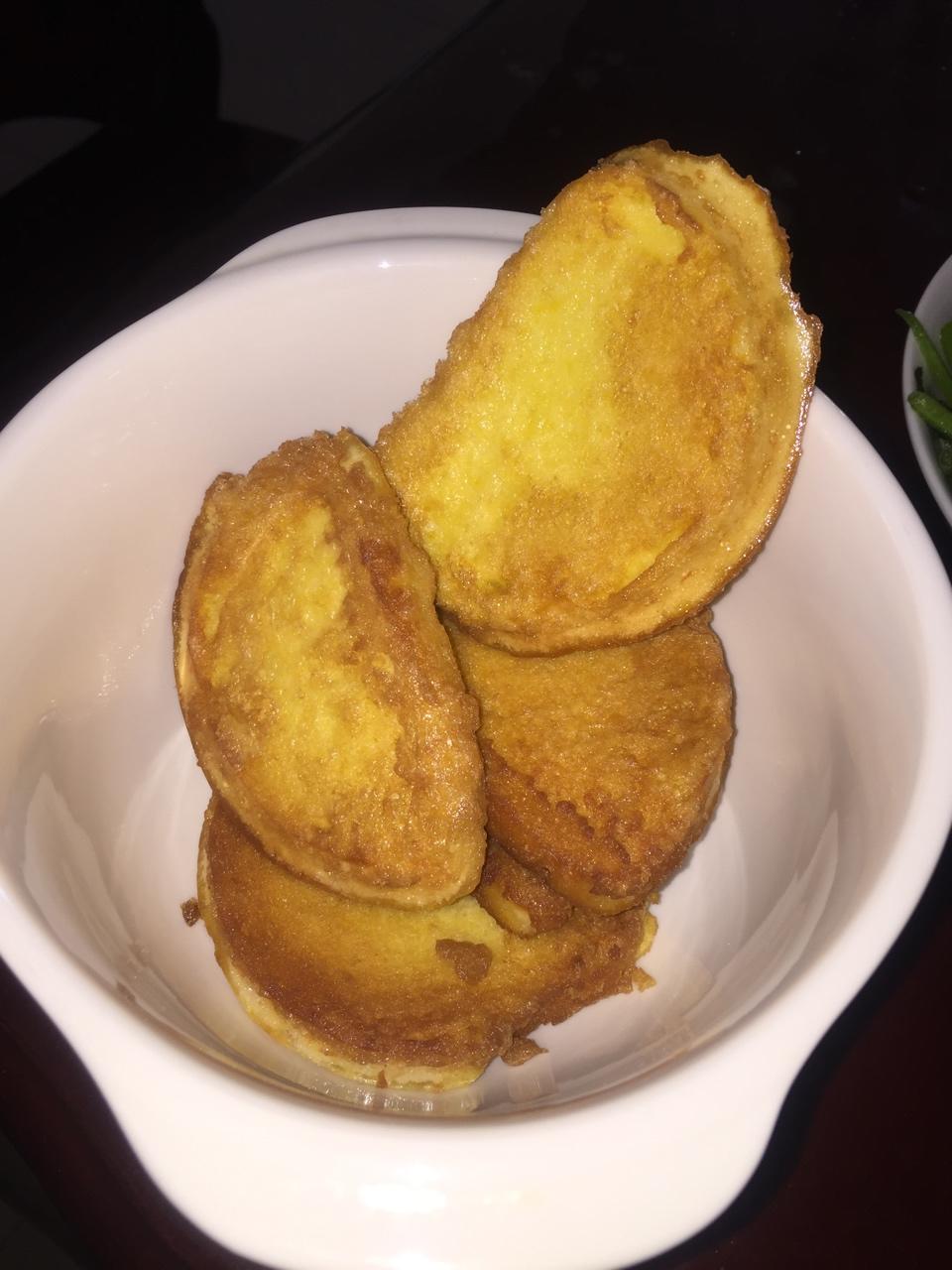 鸡蛋煎馒头片