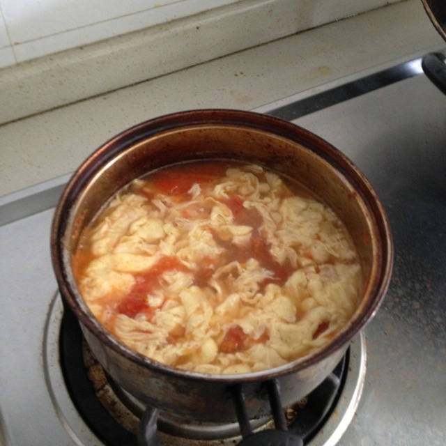 西红柿鸡蛋汤