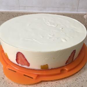 芒果乳慕斯蛋糕的做法 步骤4