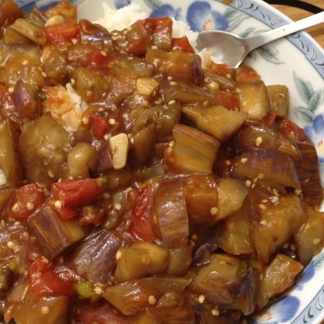 西红柿烧茄子