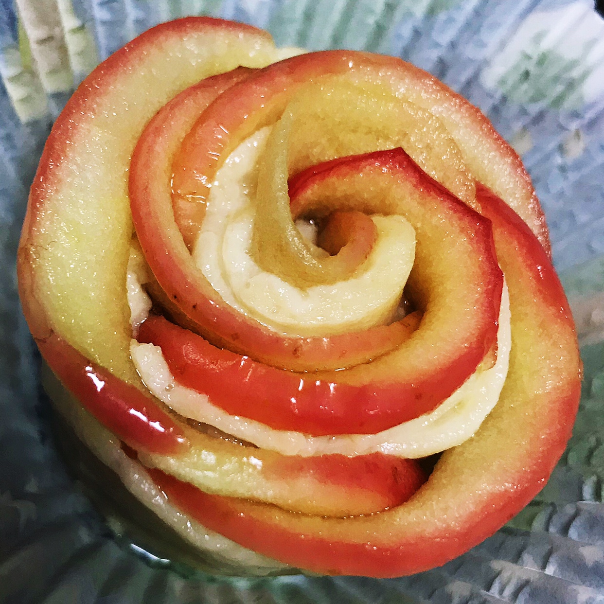 玫瑰花苹果派
