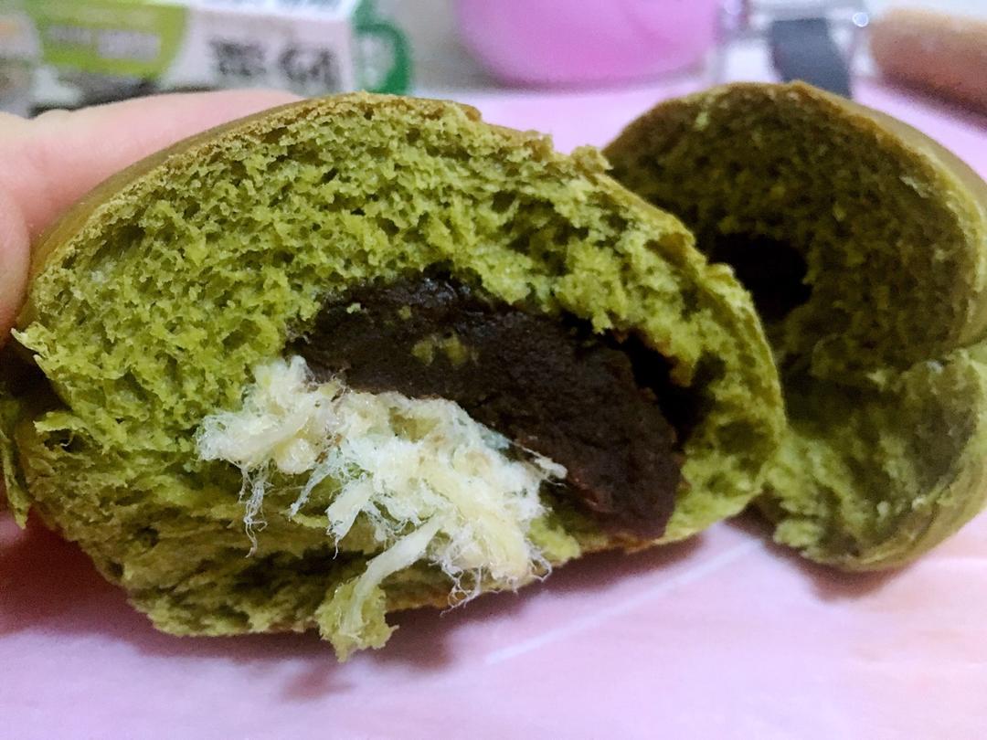 日式和风红豆包