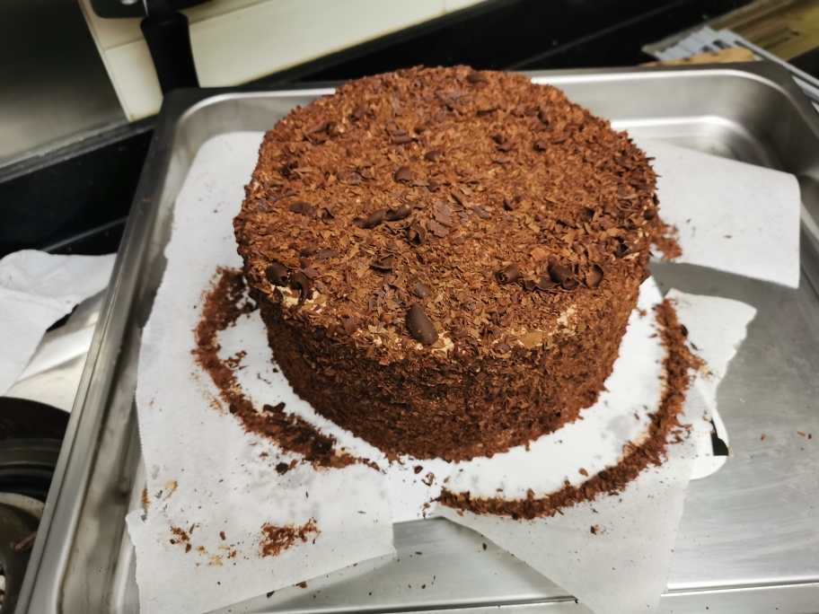 超详细正宗德国🇩🇪黑森林蛋糕，厨师机操作记录的做法 步骤25