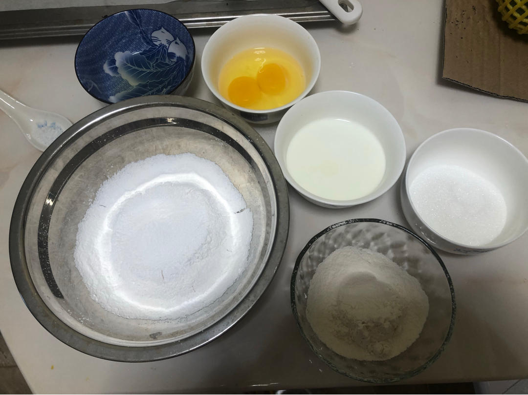 不需要预拌粉也能做的空心小麻薯