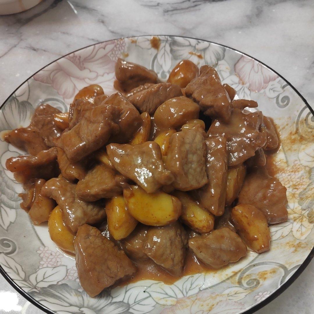 好吃到舔盘的蒜香黑椒牛肉粒