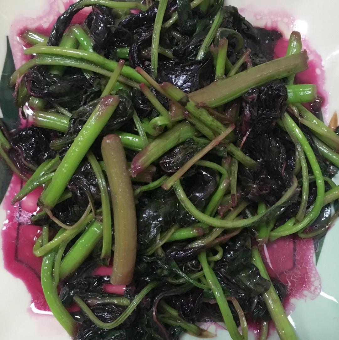 炒苋菜