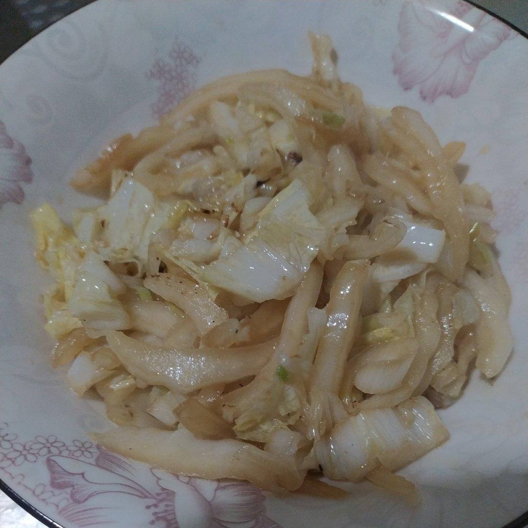 炝炒白菜