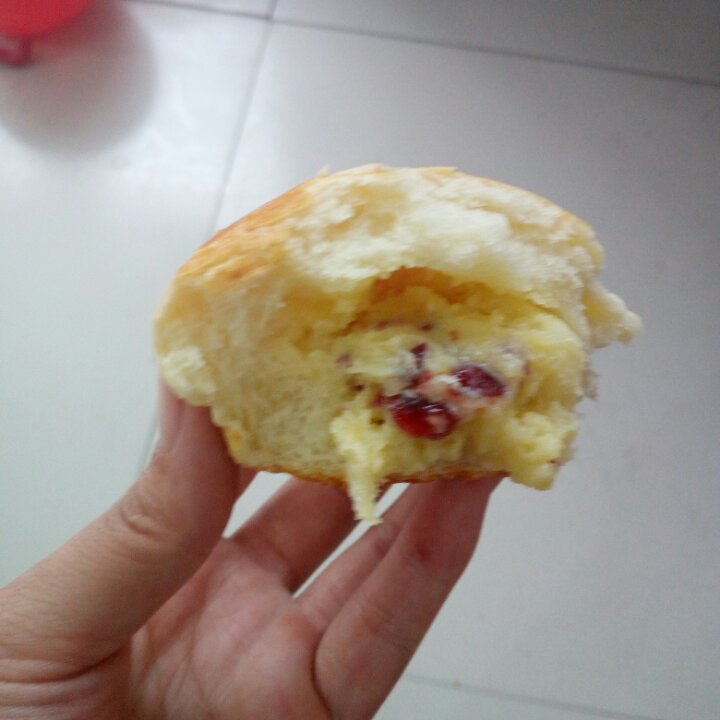 蔓越莓奶酥面包