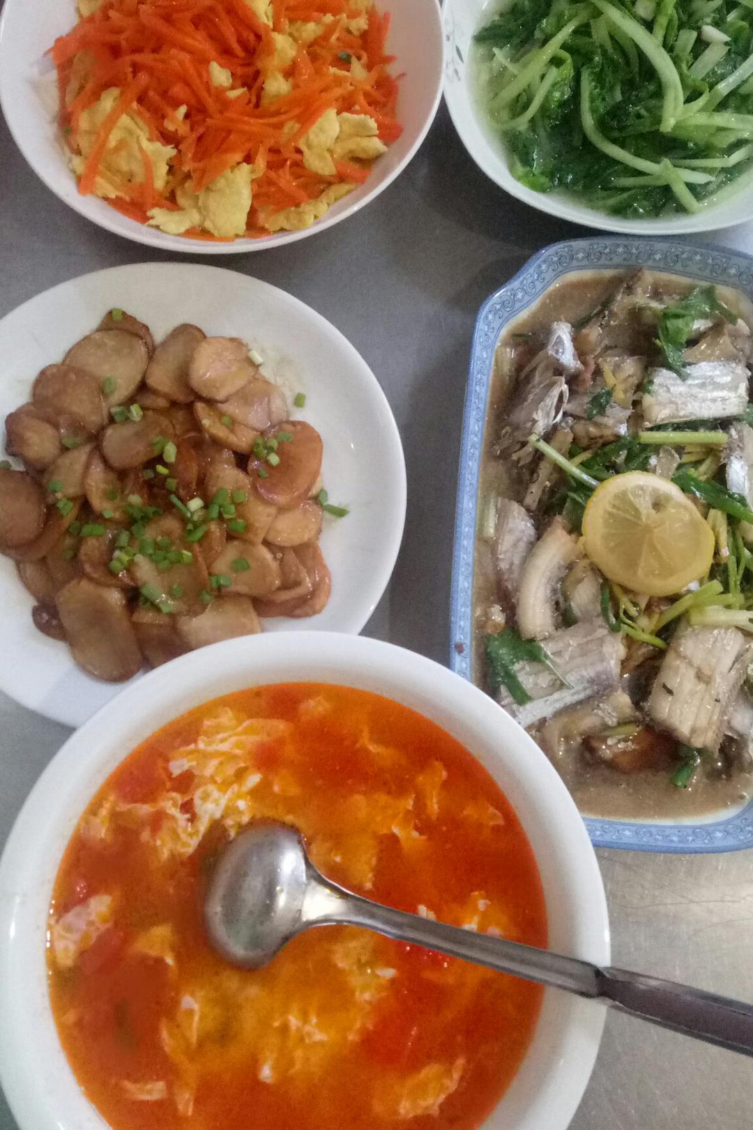 北方的菇娘做的晚餐2018年8月3日