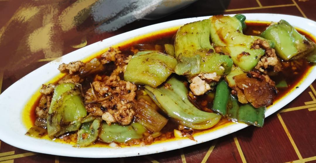 虎皮青椒酿肉