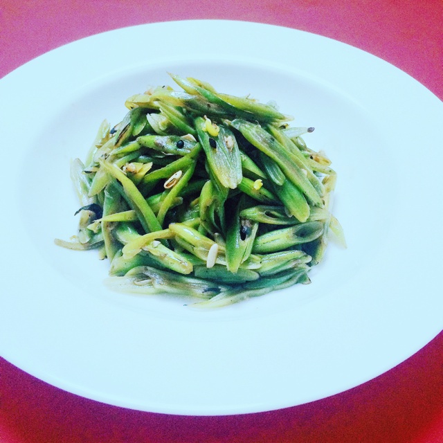 清炒豆角丝