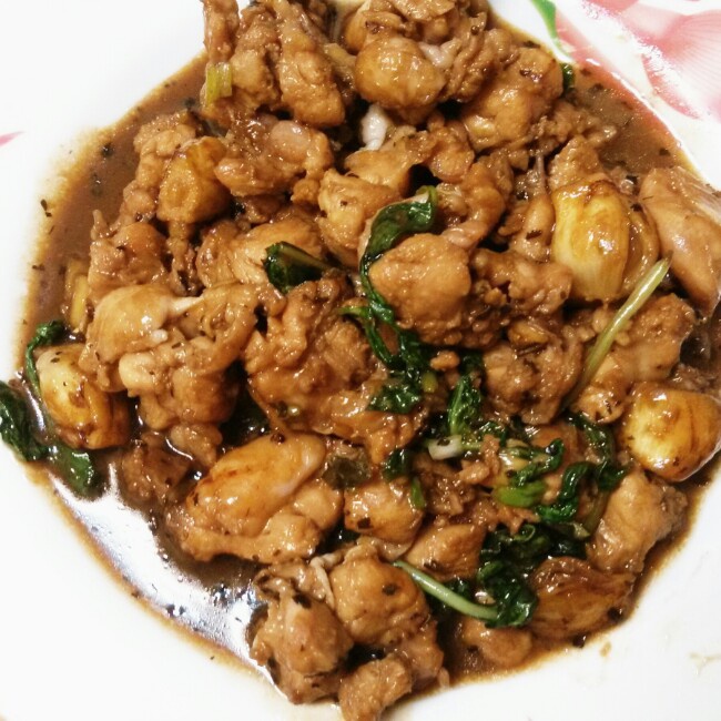 台式三杯鸡