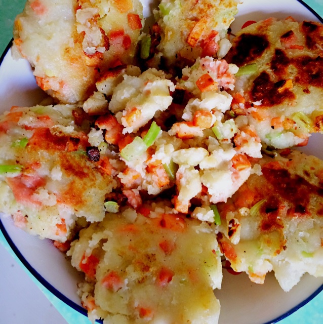 土豆火腿早餐饼