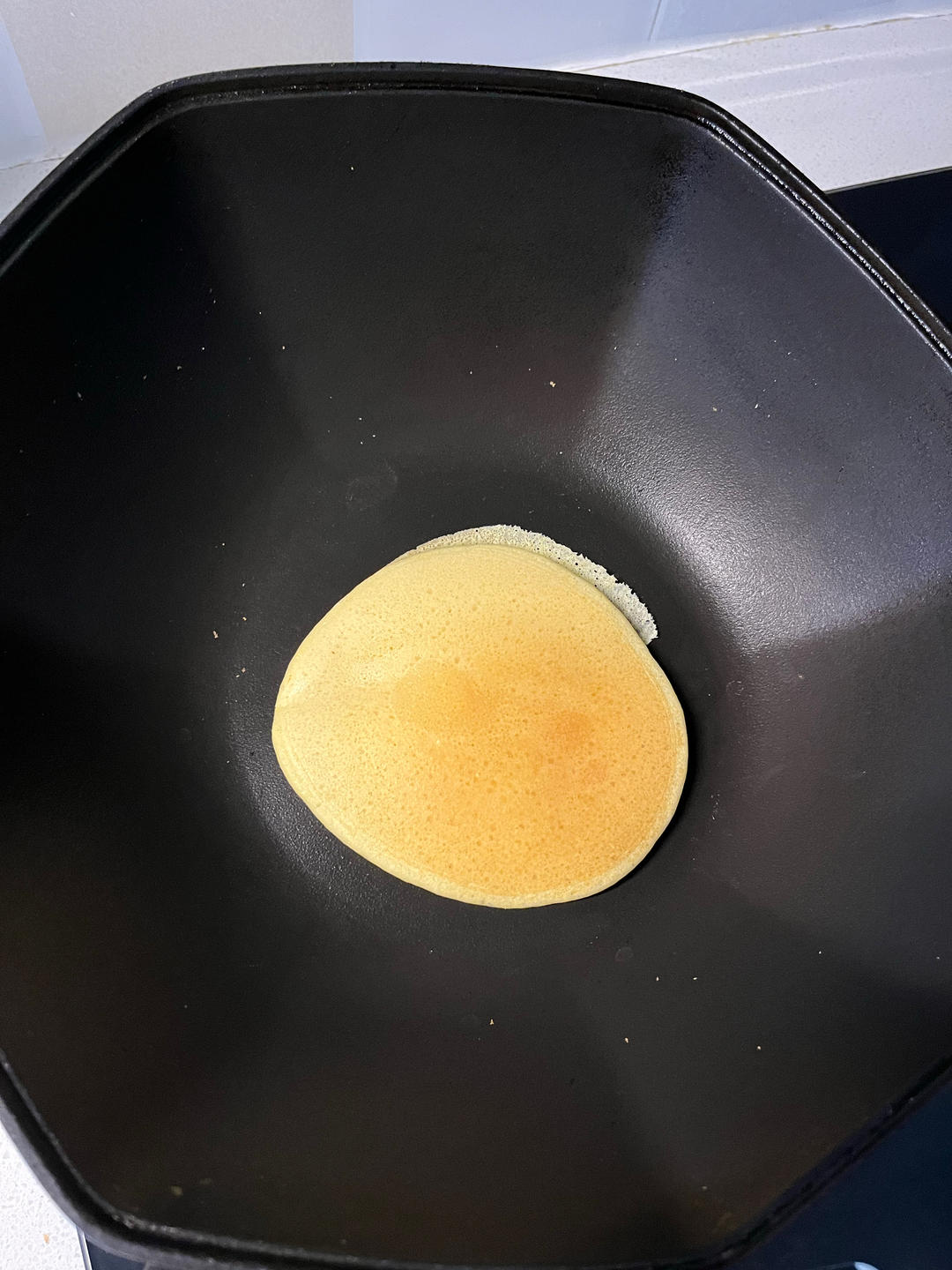 奶香玉米面饼