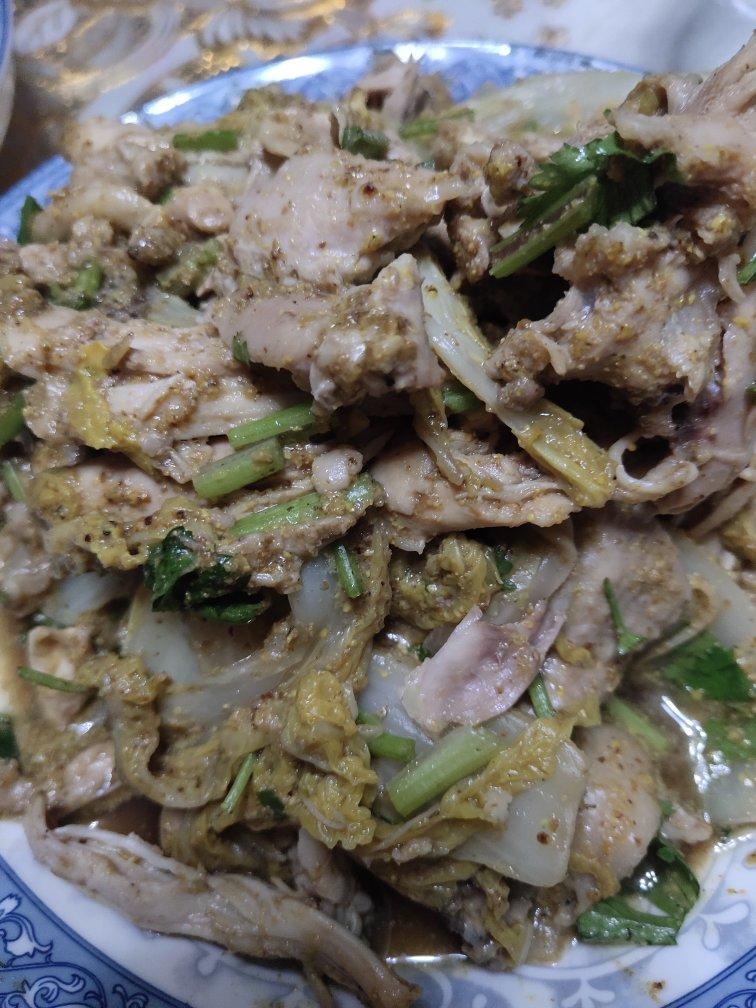 堂妈教你做潍坊芥末鸡