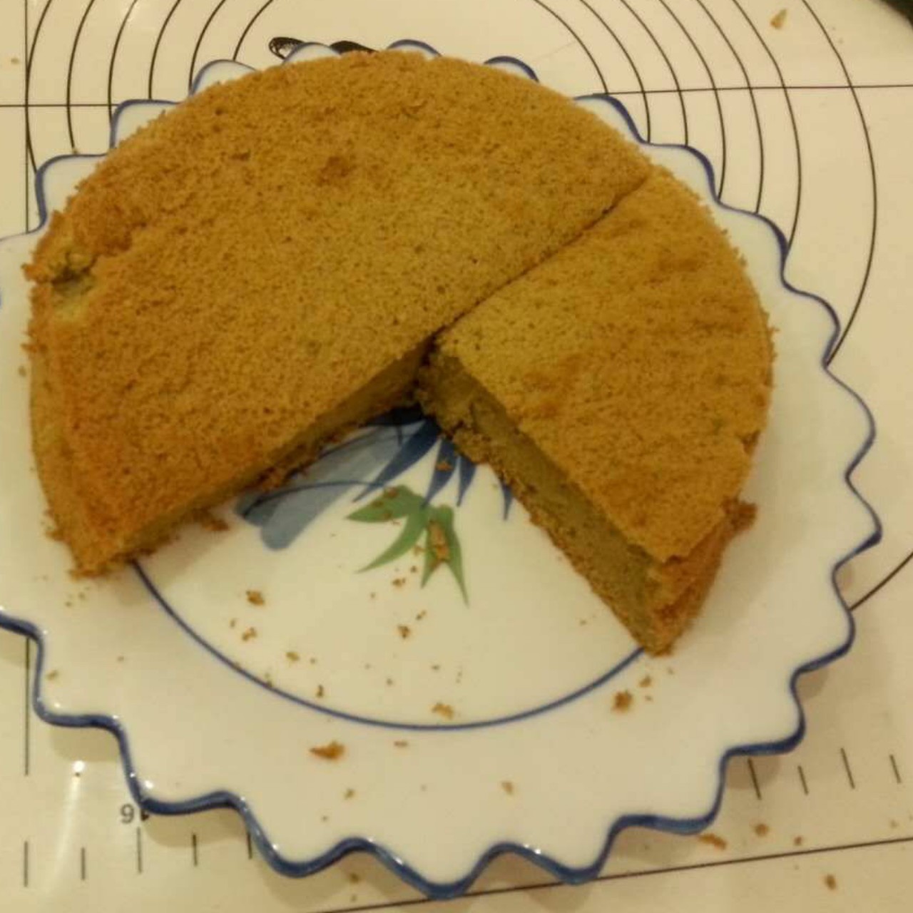 抹茶戚风蛋糕