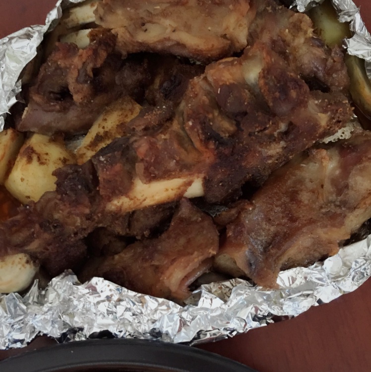 黑椒烤羊排