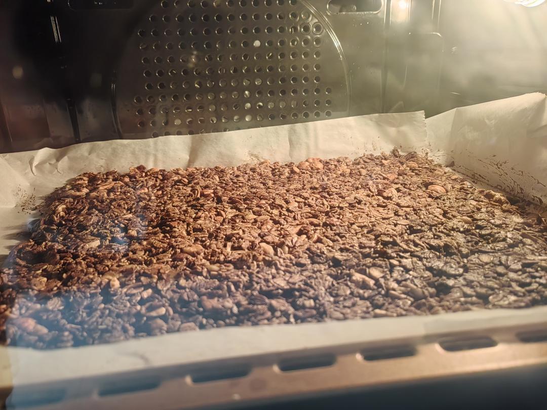 减脂小零食，无糖无油燕麦巧克力坚果能量棒