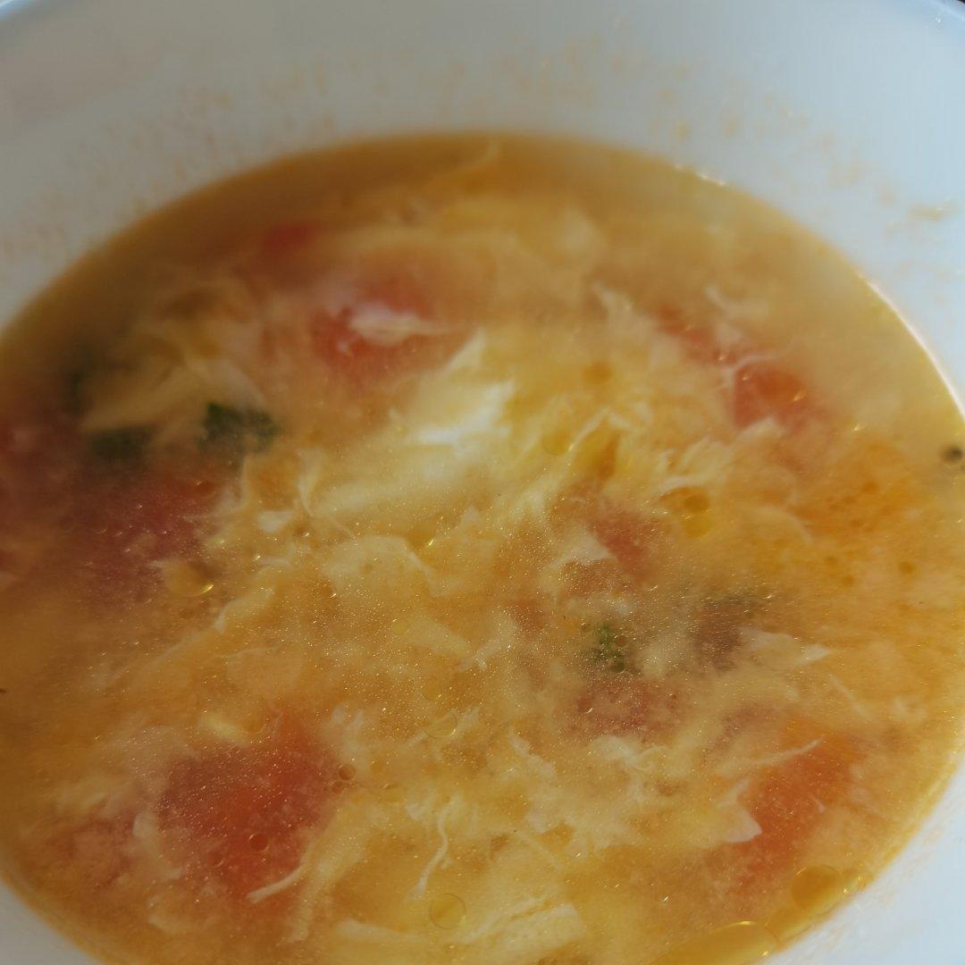 【跟我做不会错】简单又好喝的西红柿鸡蛋汤，家常又营养哦