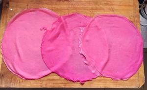火龙果粉色毛巾卷的做法 步骤10